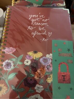 Taylor Swift-inspired spiral notebook Journal -040